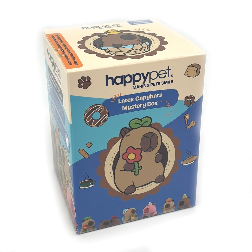 Happy Pet Corby Capybara Latex Dog Toy Mystery Box