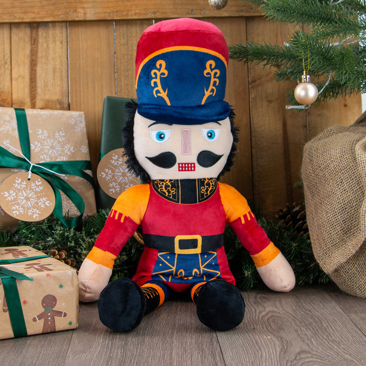 Ancol Christmas Dog Toy 2026 - Giant Nicholas Nutcracker