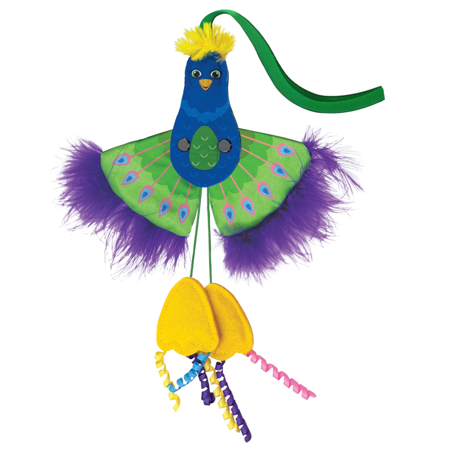 KONG Connects Peacock with Catnip