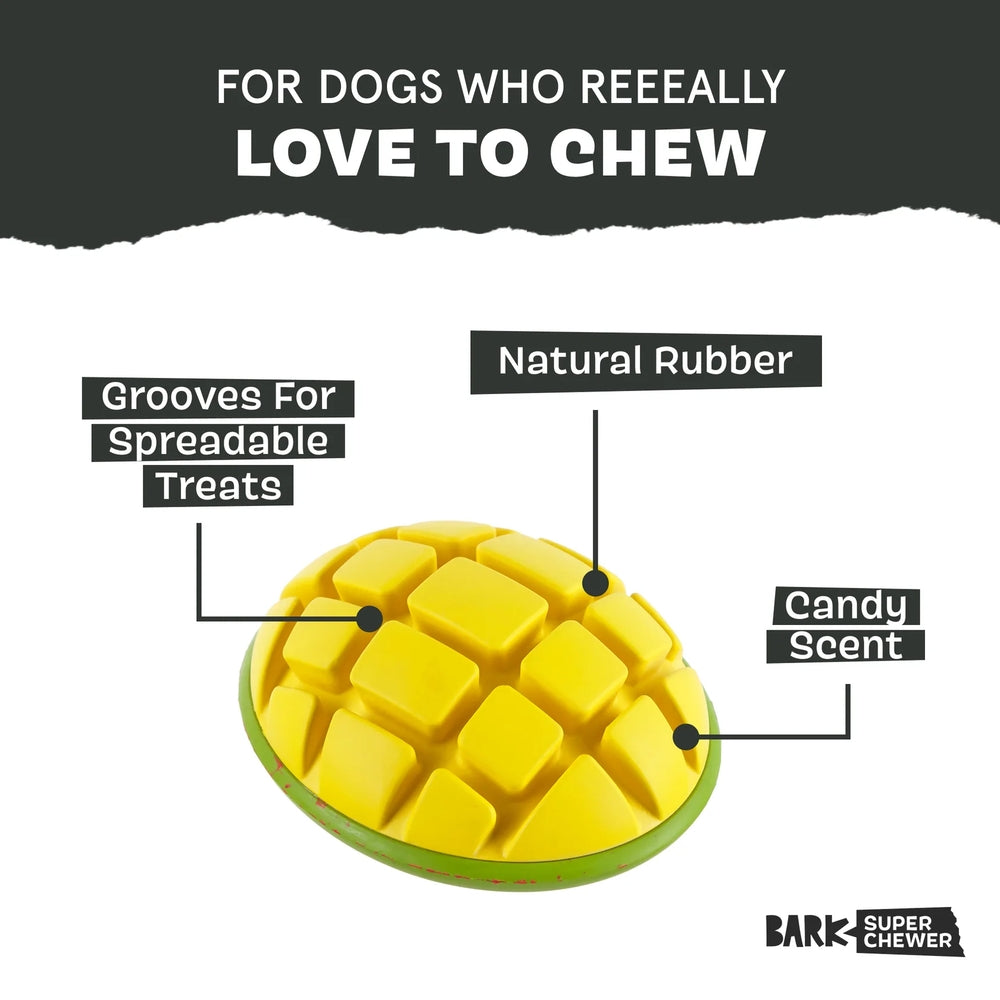 BARK Go Mango Super Chewer Dog Toy