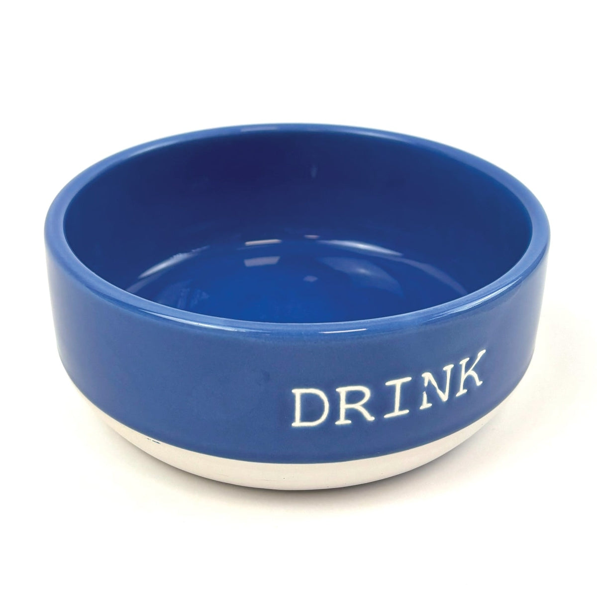 Azure Blue Drink Pet Bowl 16.5cm
