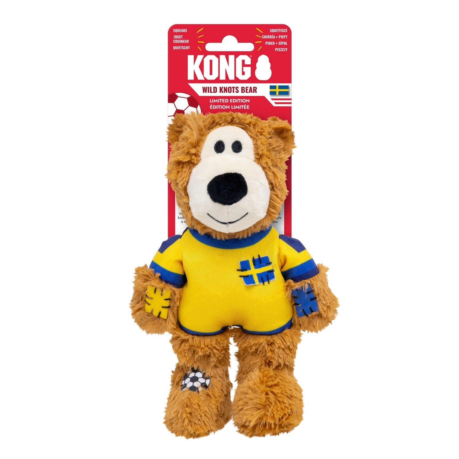 KONG Wild Knots Bear – Sweden Football Limited Edition