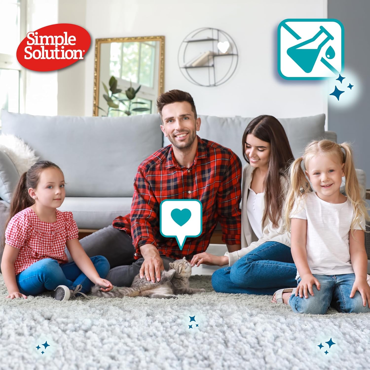 Simple Solution Extreme Stain & Odour Remover for Cats 500ml