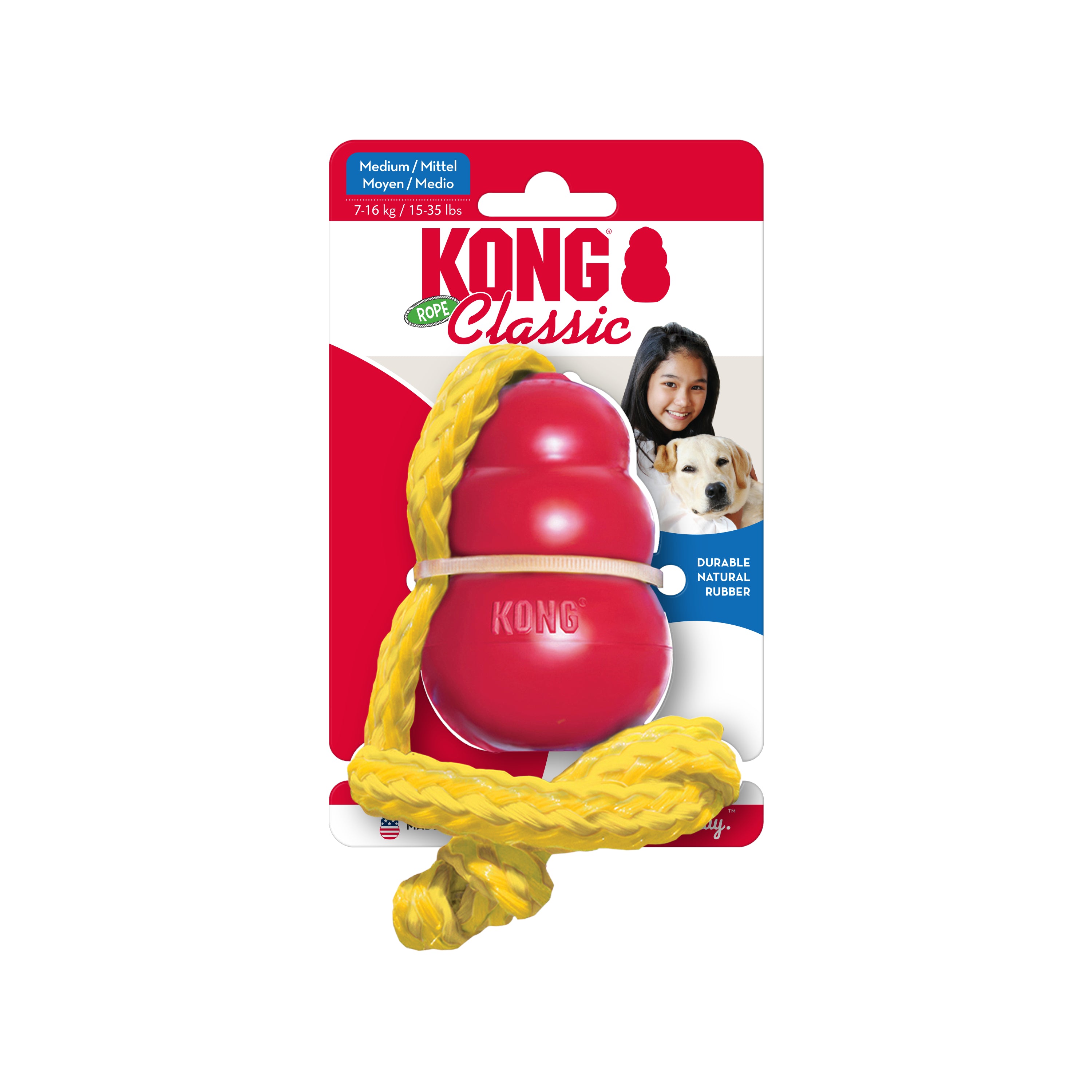 KONG Classic with Rope