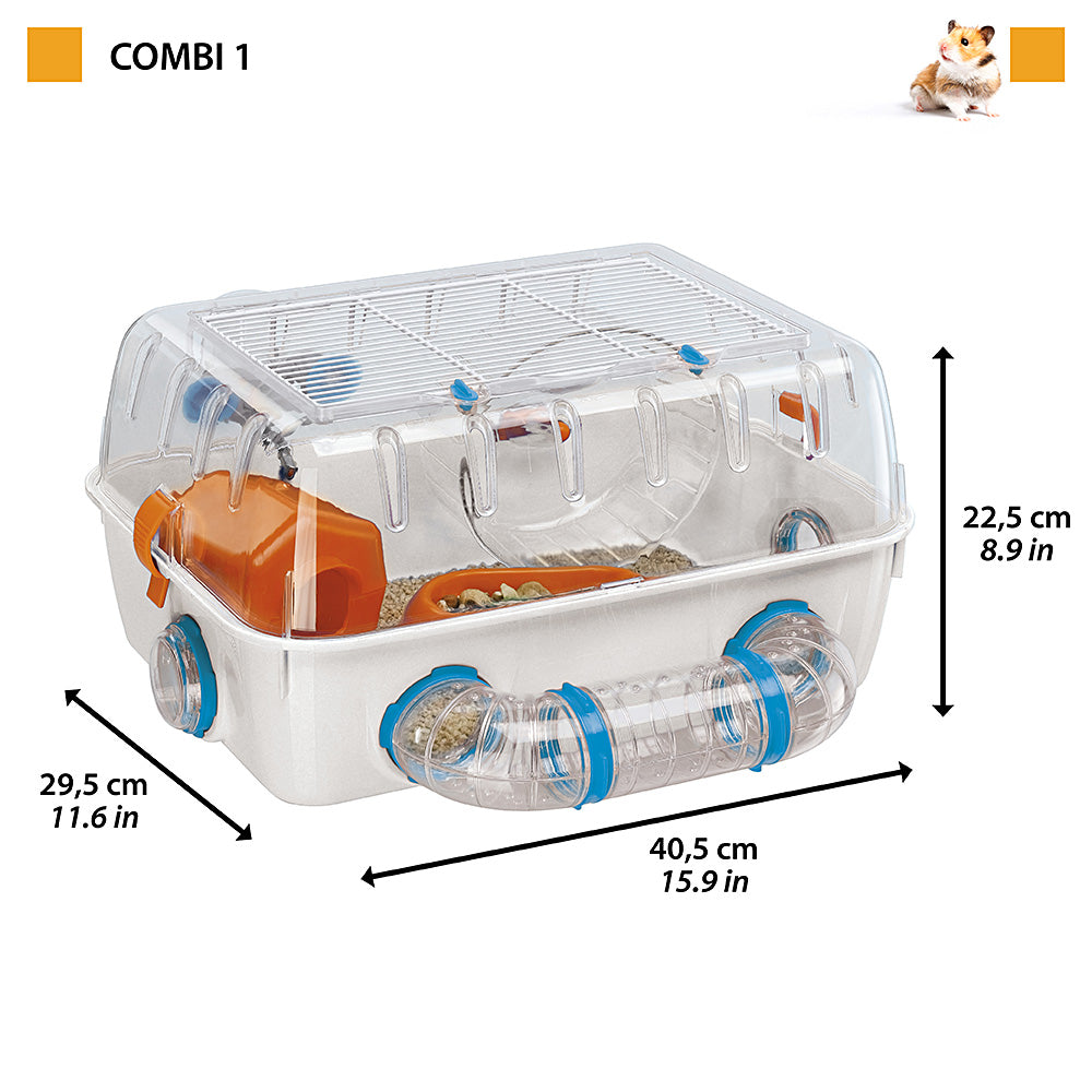 Ferplast Combi 1 Hamster Cage with Accessories
