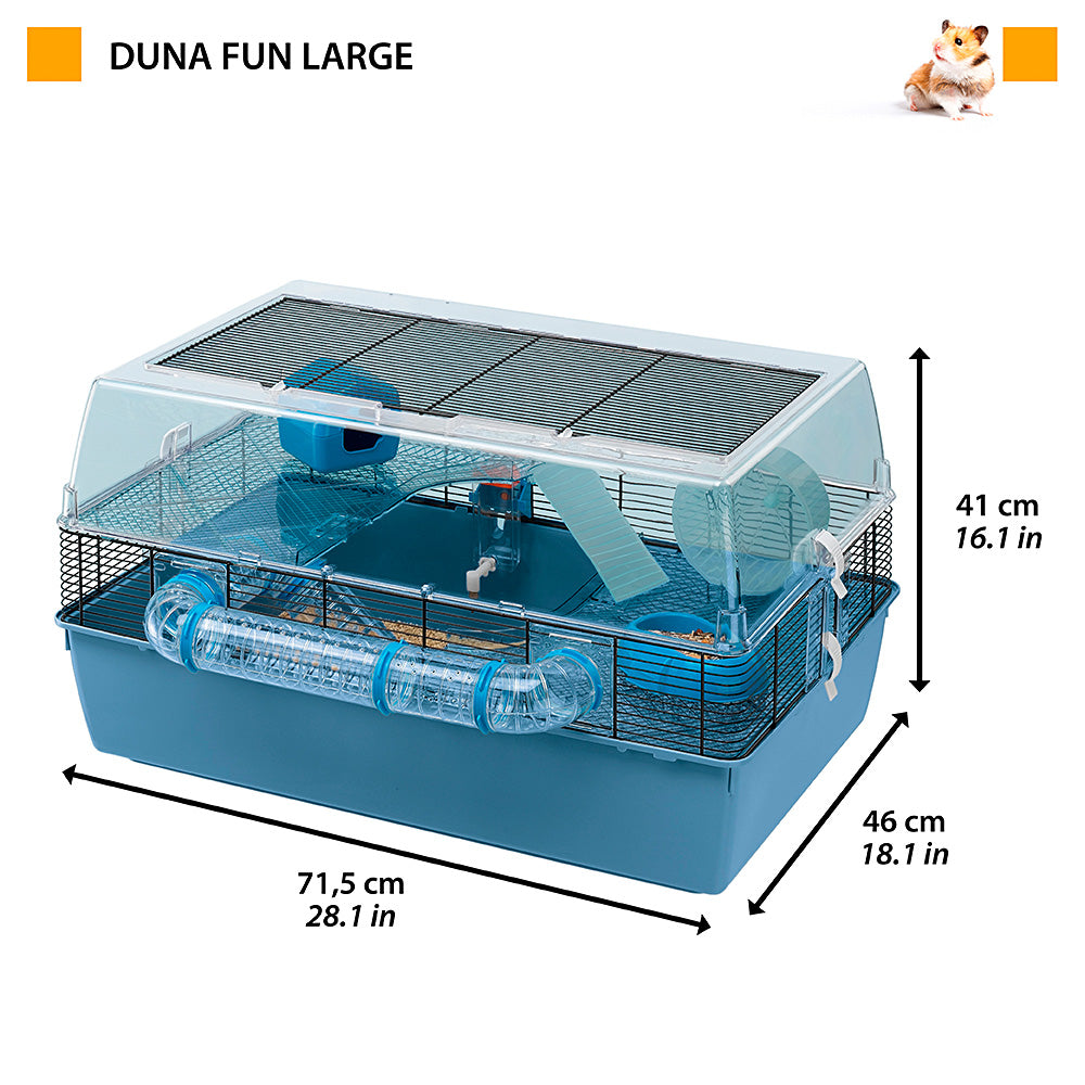 Ferplast Duna Fun Large Hamster Cage with Accessories