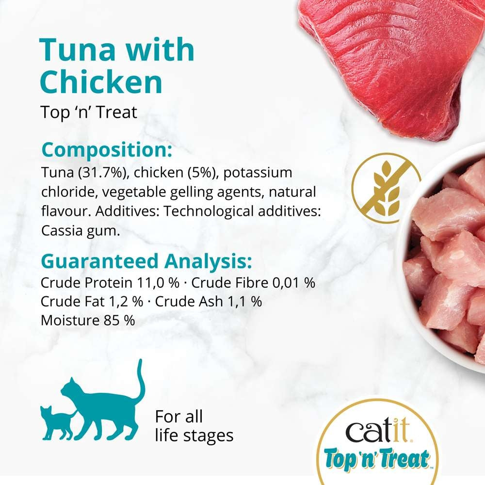 Catit Top n Treat Tuna Variety 24x60g
