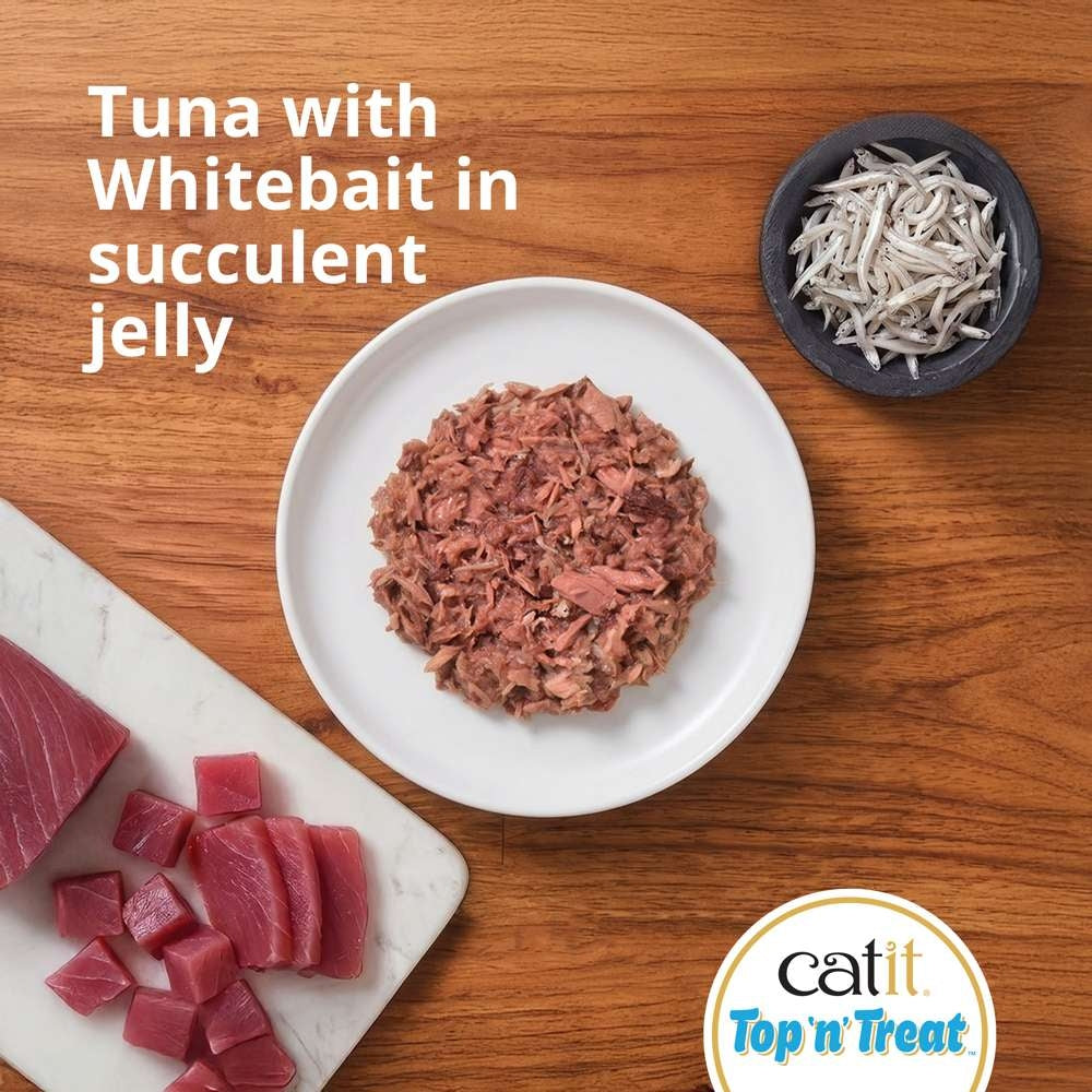 Catit Top n Treat Tuna & Whitebait 8 Pack (24x60g)