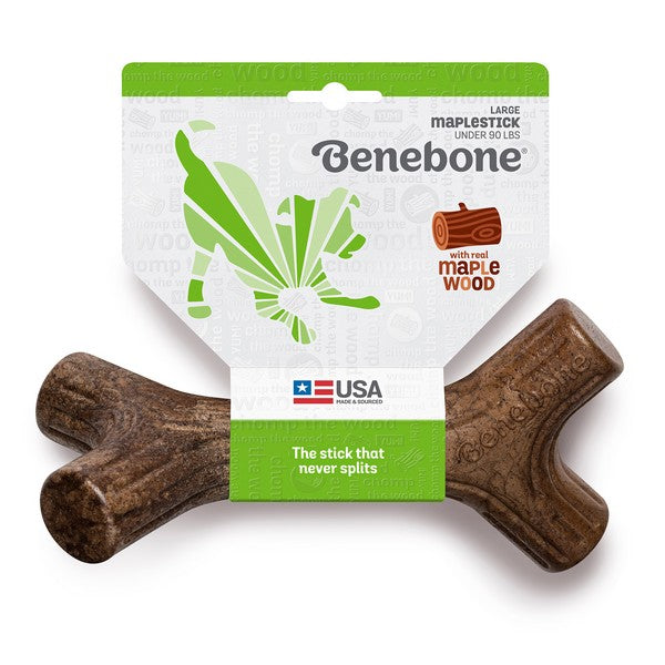 Benebone Maplestick Nylon Dog Toys Maple Wood Flavour 4 Sizes