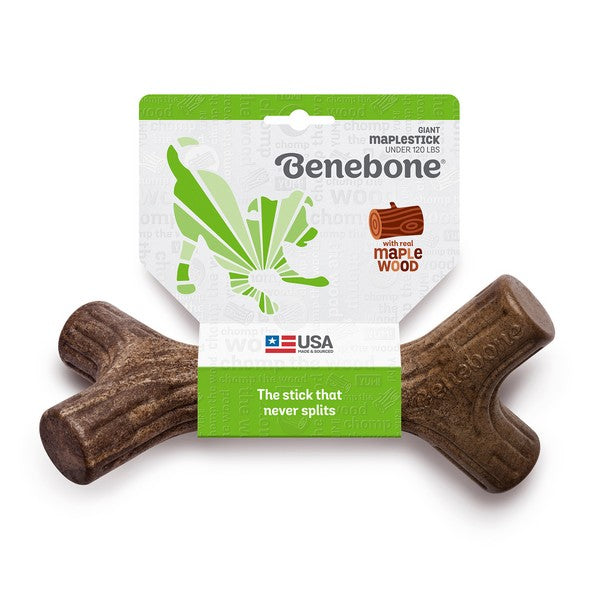 Benebone Maplestick Nylon Dog Toys Maple Wood Flavour 4 Sizes