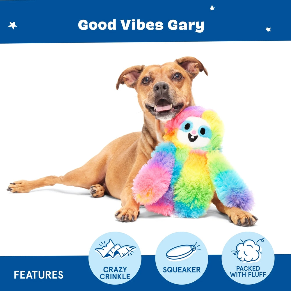 BARK Good Vibes Gary Plush Dog Toy