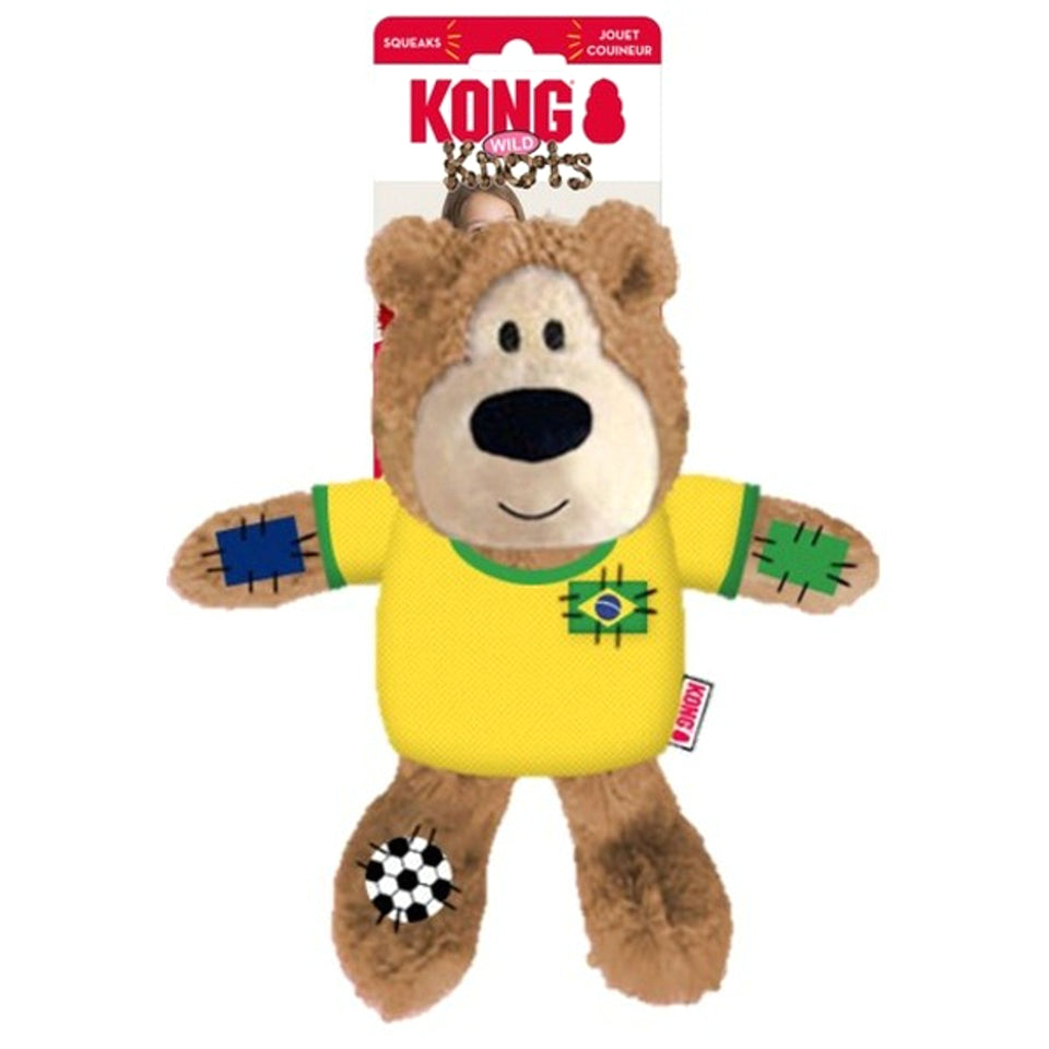 KONG Wild Knots Bear – Brazil Football Limited Edition