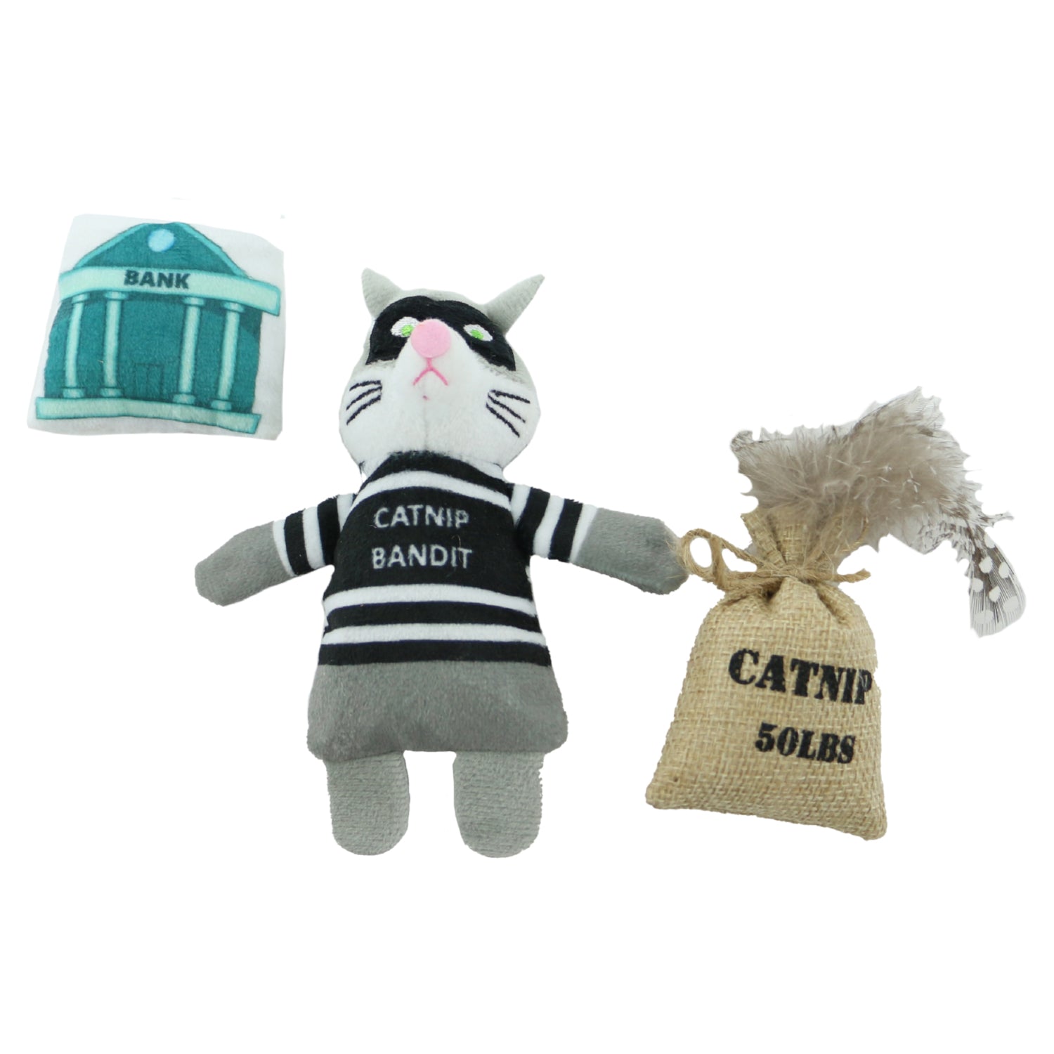 Ancol Catnip Thief Bandit Cat Toy