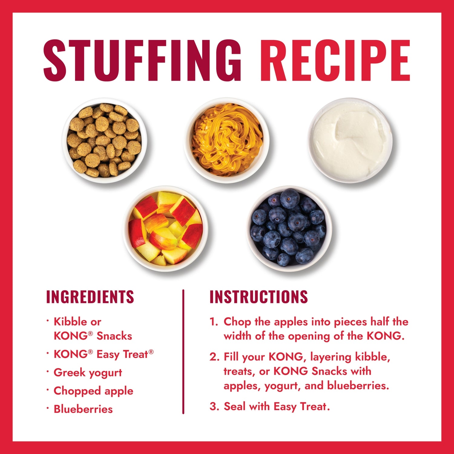 KONG Snacks Birthday Recipe 2 Sizes