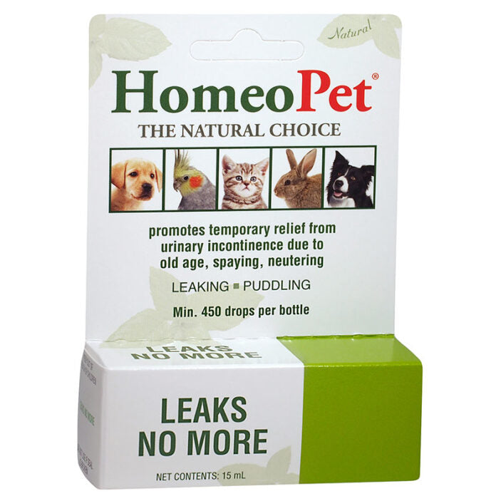 HomeoPet Leaks No More 15ml