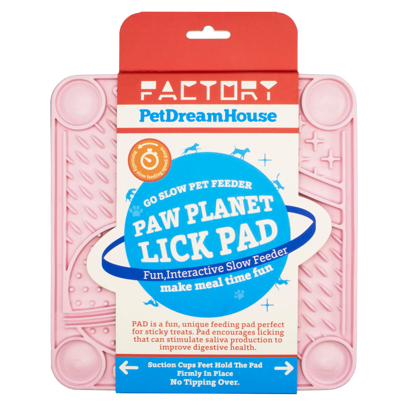 The PAW Planet Lick Mat 3 Colours