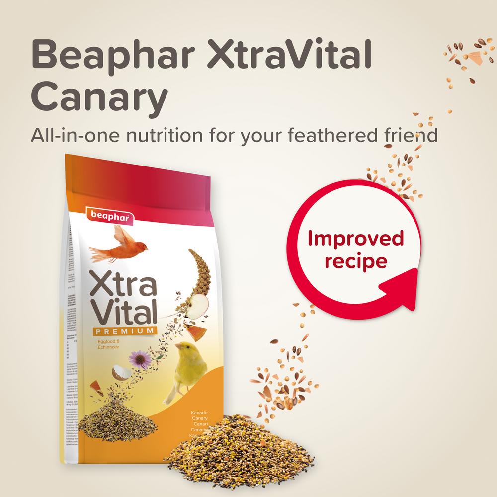 Beaphar XtraVital Canary Complete Bird Food 500g
