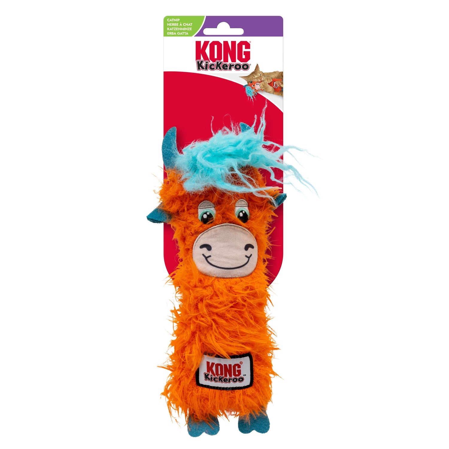 KONG Kickeroo Highland Cow Assorted