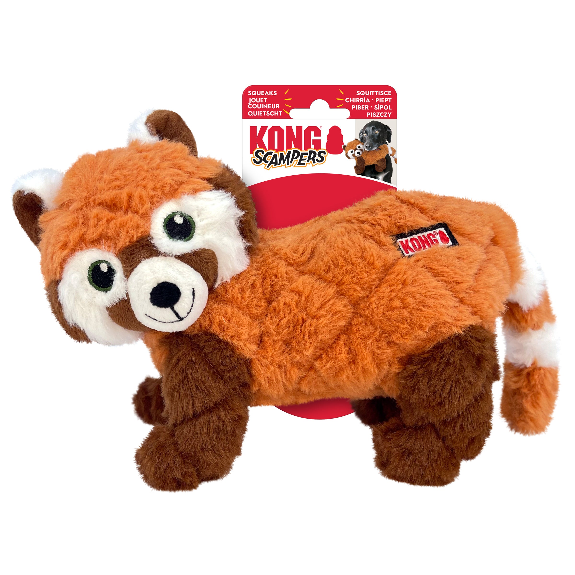 KONG Scampers  Red Panda