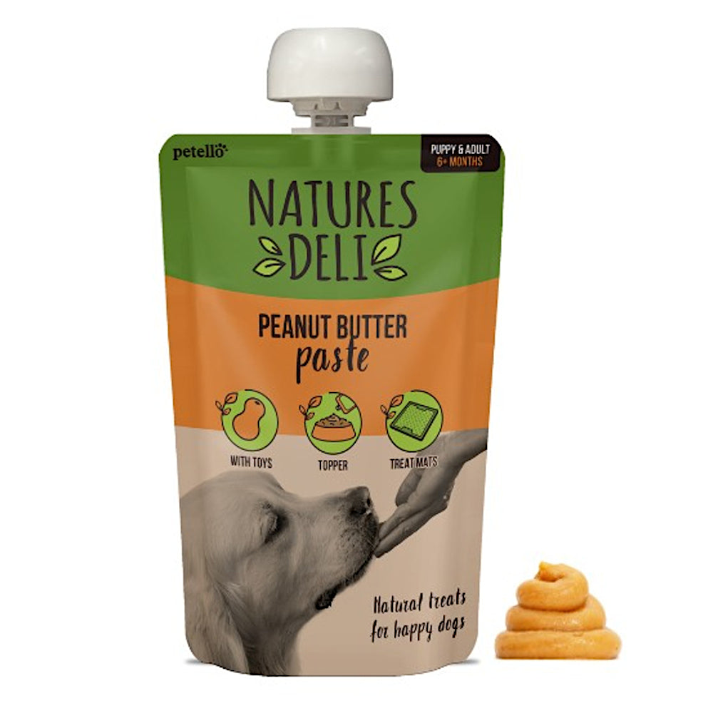 Natures Deli Peanut Butter Paste Pouch 100g