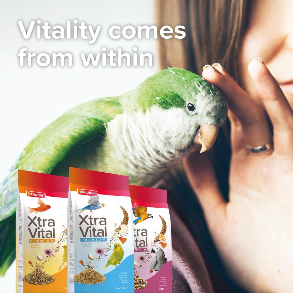 Beaphar XtraVital Large Parakeet Complete Bird Food 2 Sizes
