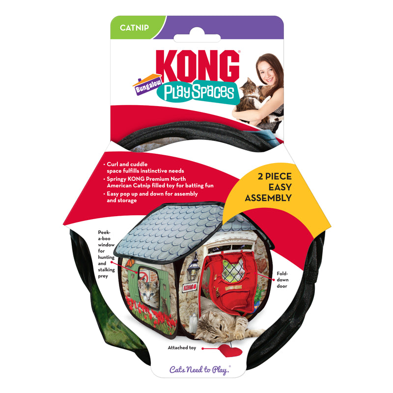 KONG Cat Play Spaces Bungalow