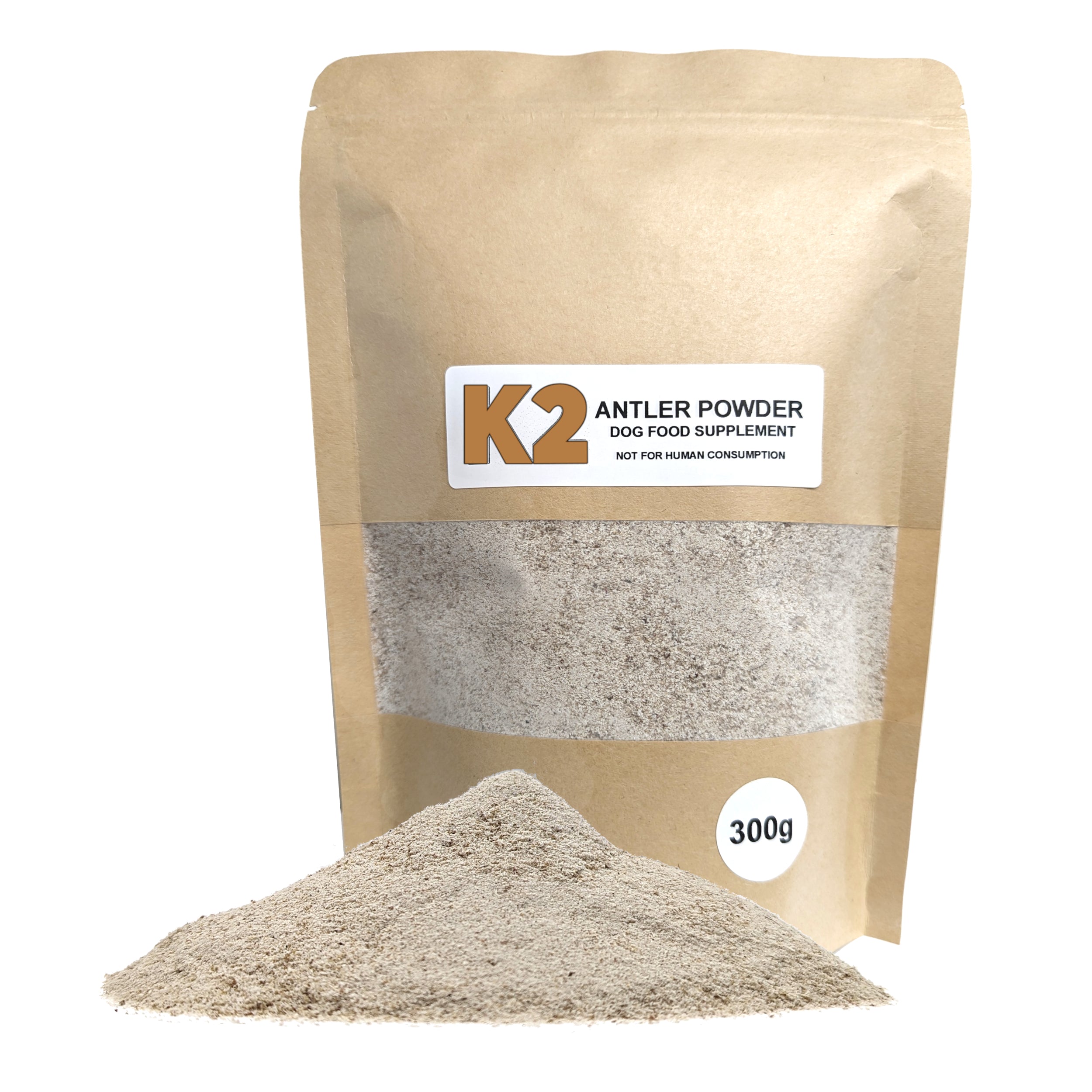 K2 Dog Chews Pure Antler Powder Natural Supplement for Dogs