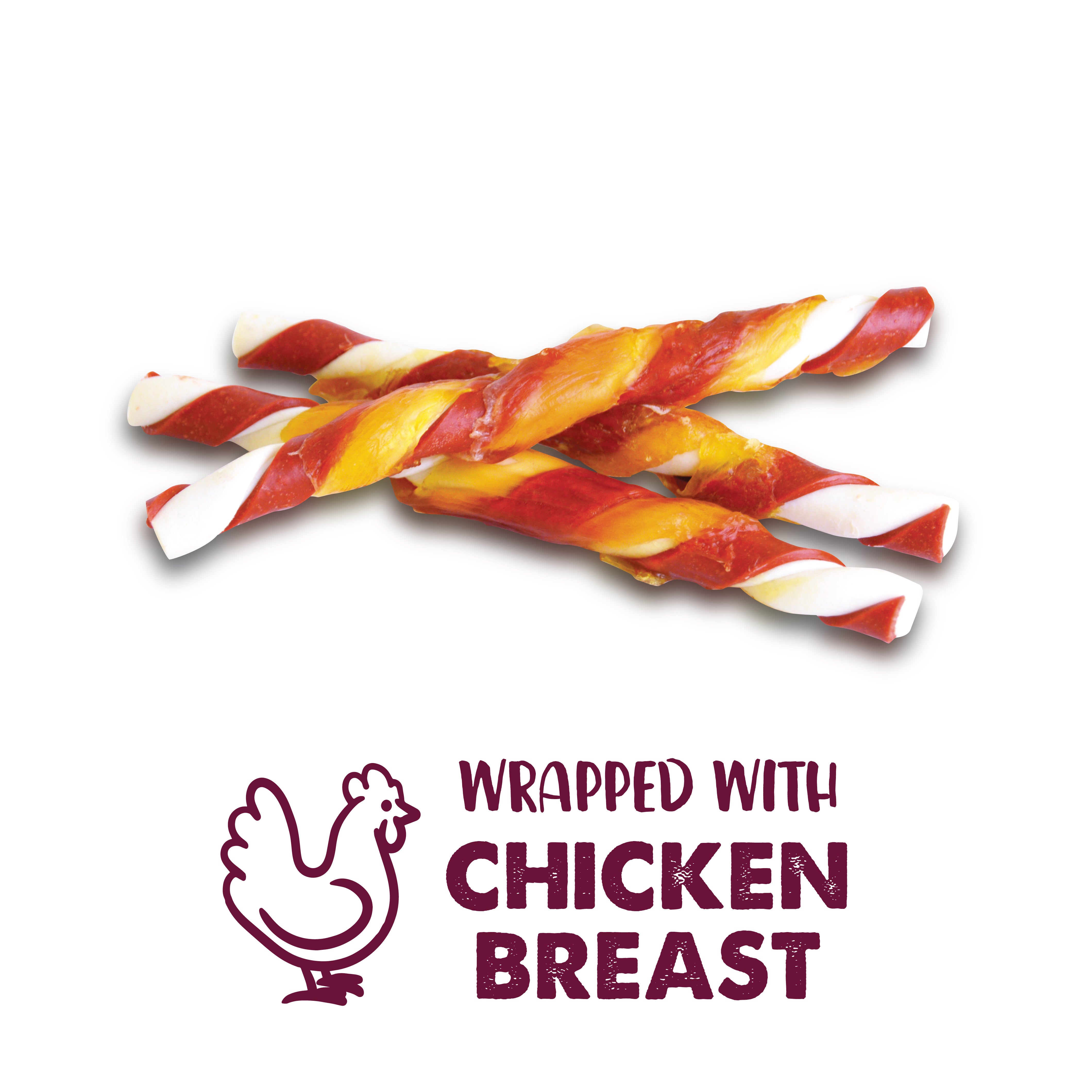 Zeus Better Bones Duck Twists Wrapped with Chicken 27pk