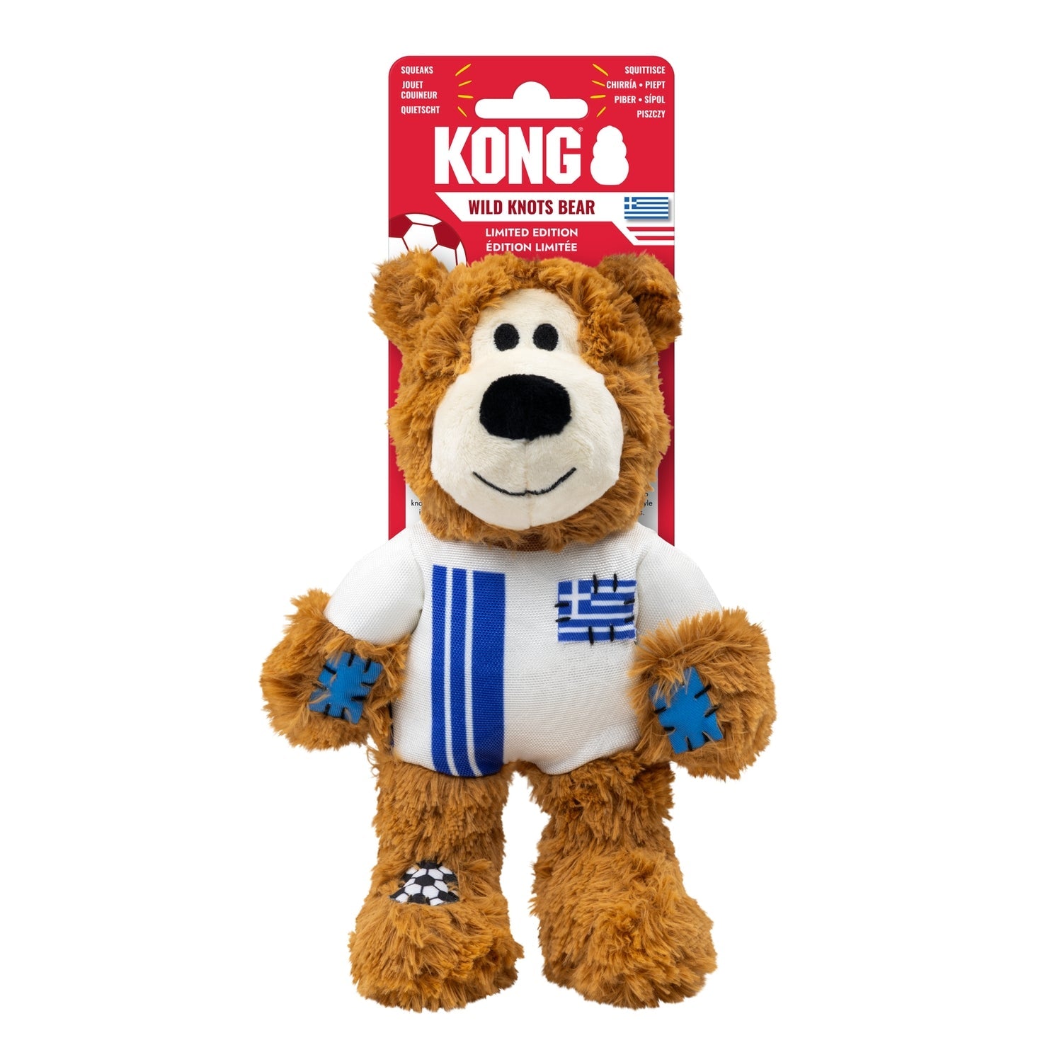 KONG Wild Knots Bear – Greece Football Limited Edition