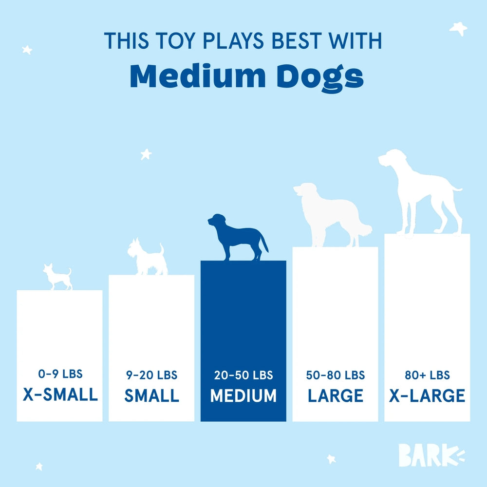 BARK Lickin' Links Plush Dog Toy