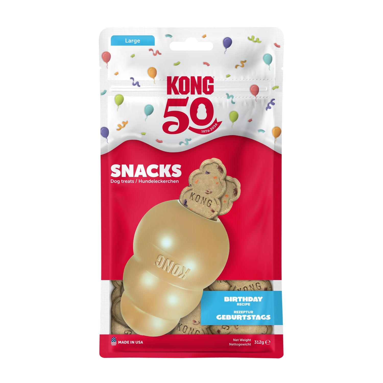 KONG Snacks Birthday Recipe 2 Sizes