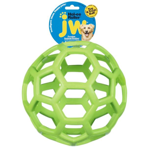 JW Pet Hol-ee Dog Puppy Ball Roller Toy 5 sizes