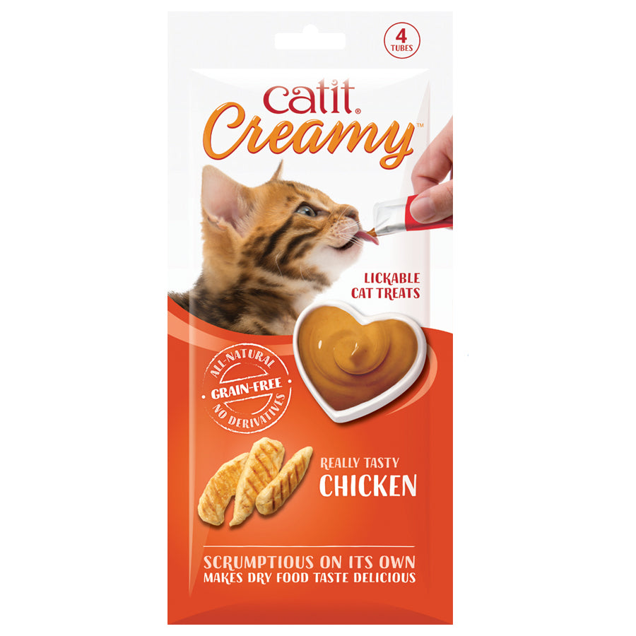 Catit Creamy All Natural Cat Treats Chicken