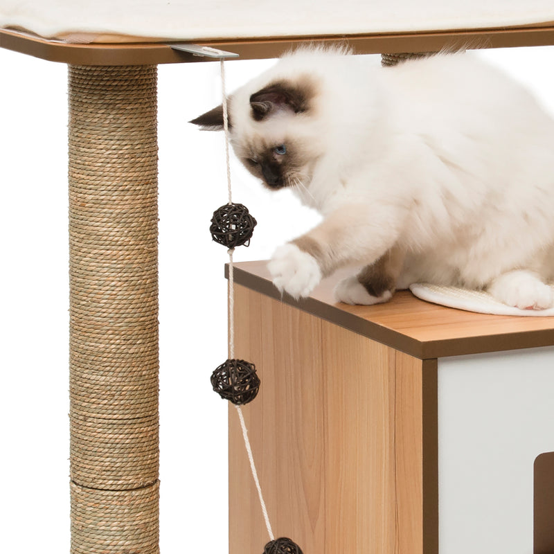 Catit Cat Furniture Vesper Base Walnut