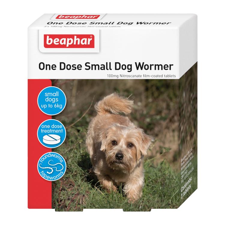 Beaphar One Dose Small Dog Wormer (up to 6kg)