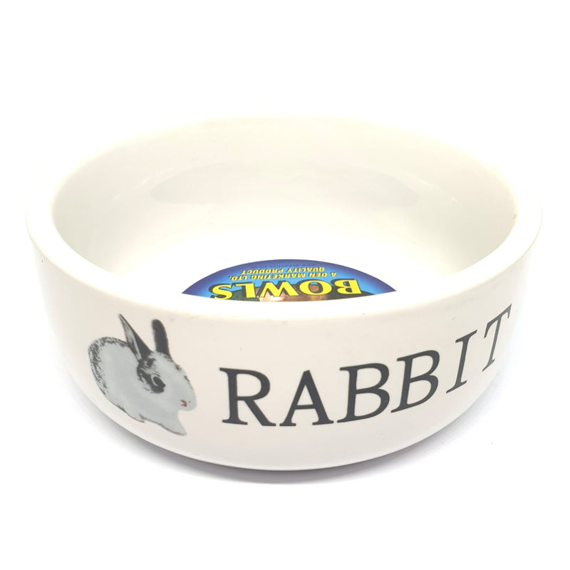 Lazy Bones Small Animal Pet Bowls Rabbit 4.5"