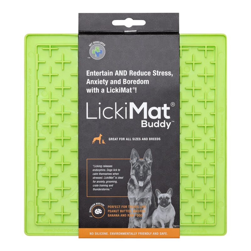 LickiMat Dog Lick Mats Slow Feeders Classic Buddy 5 Colours