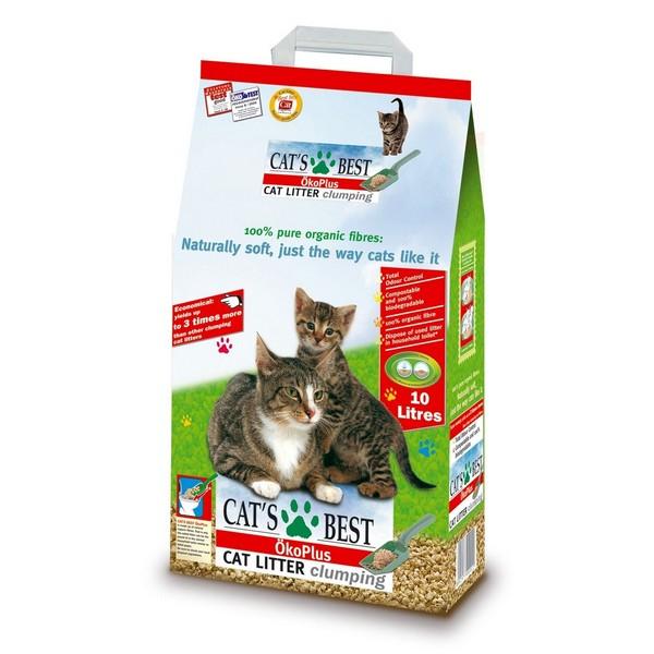 Cat's Best Oko Plus Original Clumping Litter 10L / 30L