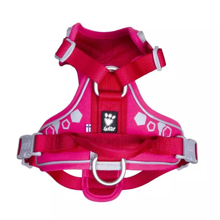 Hurtta Weekend Warrior Dog Harnesses Ruby Pink 5 Sizes