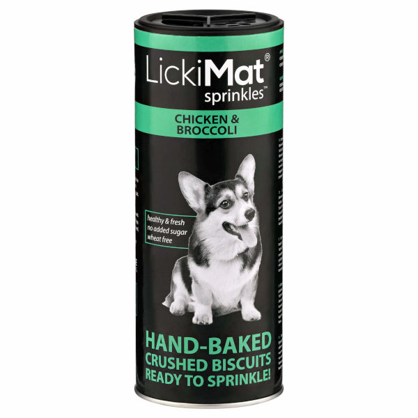 LickiMat Sprinkles Dog Chicken & Broccoli 150g
