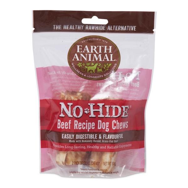 Earth Animal Beef No-Hide Wholesome Chews Small 2pk 68g