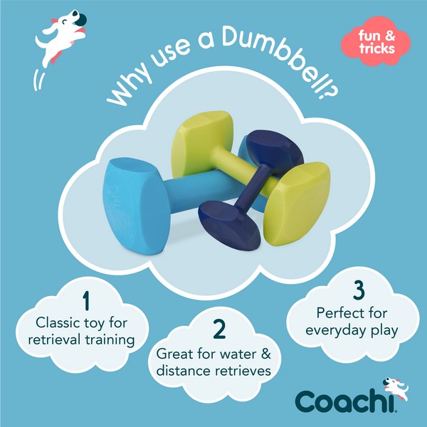 Coachi Training Dumbbell Dog Toys 3 Sizes