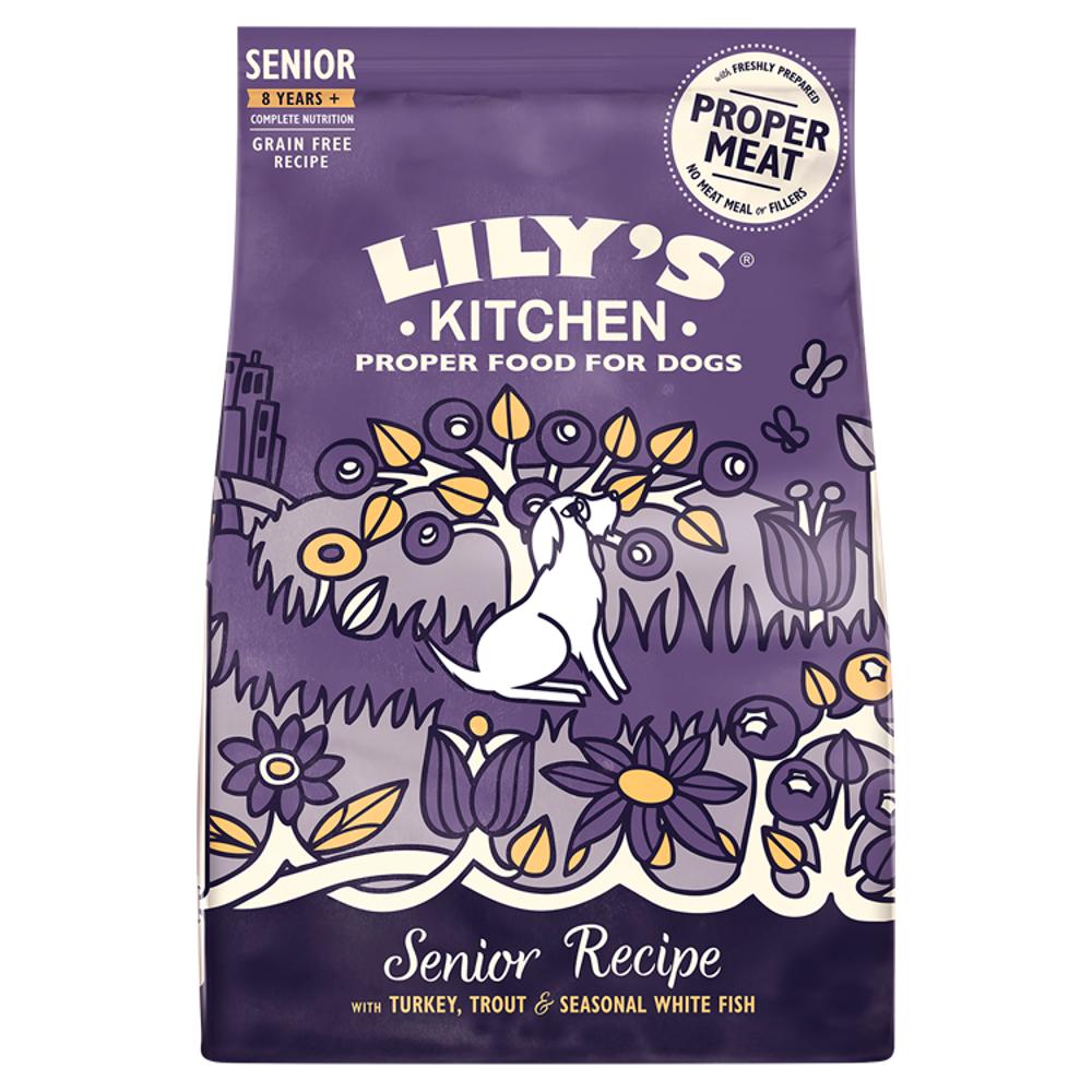 Lily's Kitchen Scottish Salmon & Trout Gluten Free Dry Food for Dogs 1kg