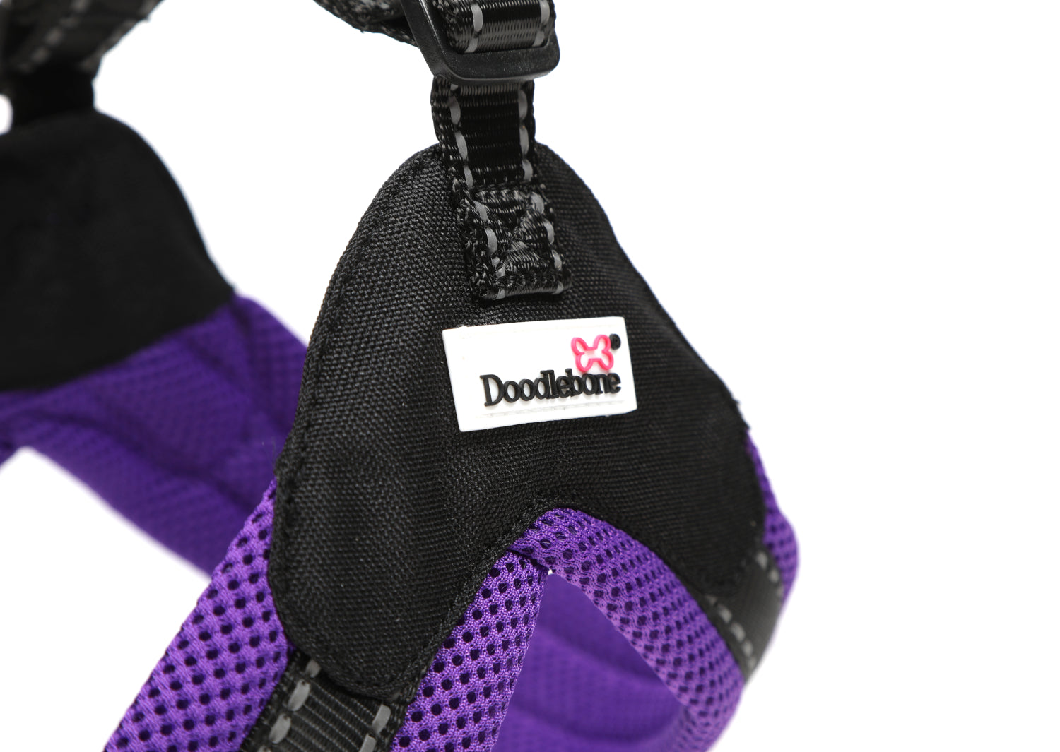 Doodlebone Originals Boomerang Dog Harness Violet 4 Sizes