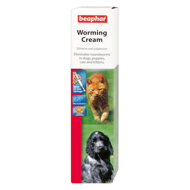 Beaphar Worming Cream for Dogs & Cats 18g
