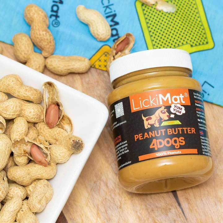 LickiMat Peanut Butter 4 Dogs 350g