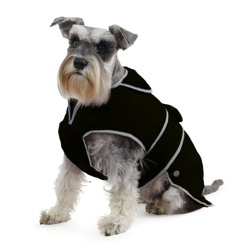 Ancol Dog Puppy Coats Stormguard Black 7 Sizes