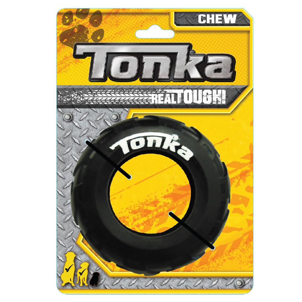 Tonka REAL TOUGH Dog Toys Seismic Tread Tire 2 Sizes