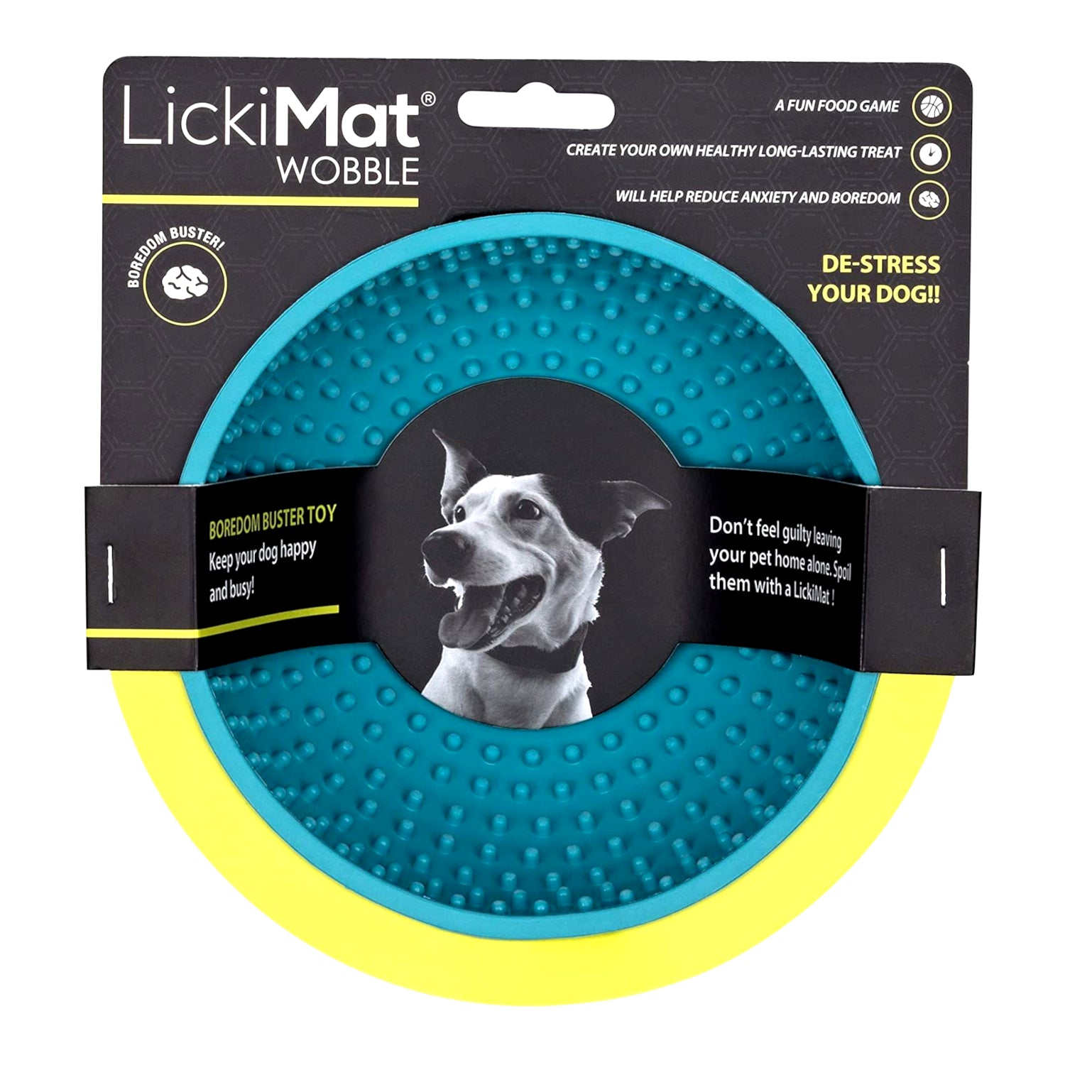 LickiMat Dog Lick Mats Slow Feeders Wobble 4 Colours