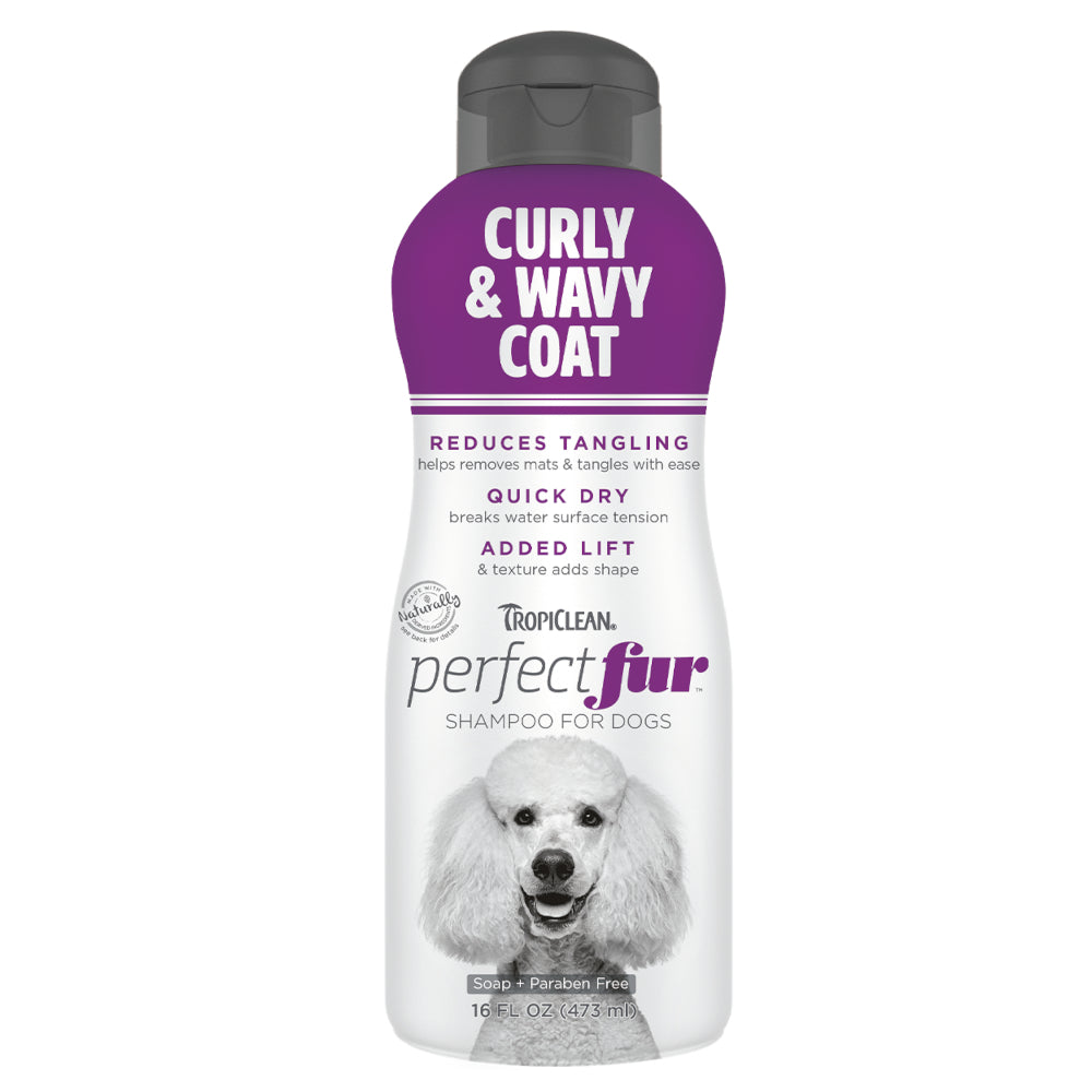 Tropiclean PerfectFur Shampoo for Dogs Curly & Wavy Coat 473ml